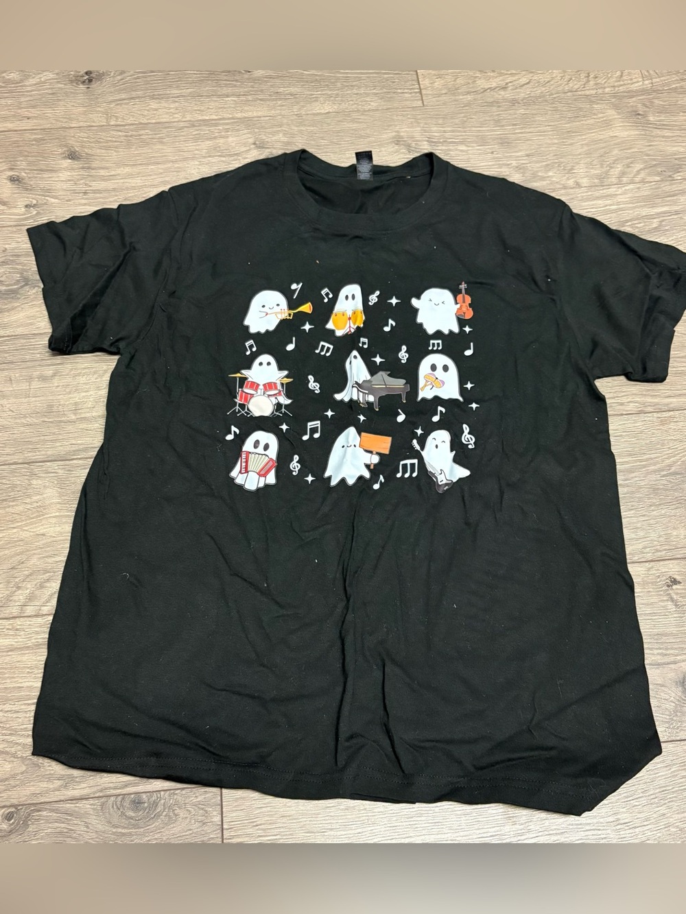 Ghost graphic tee shirt